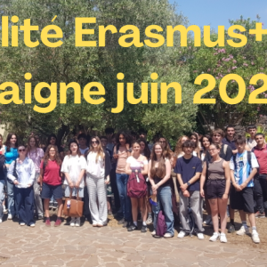 Mobilité Erasmus+ Sardaigne juin 2026